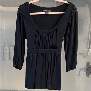 Style & Co. Black Blouse